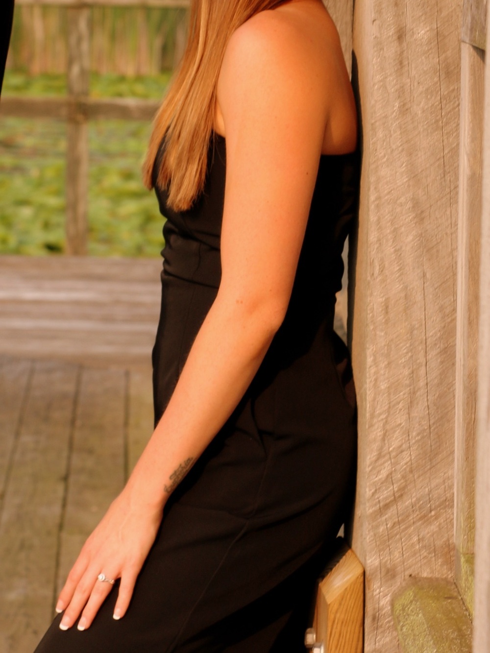Forever 21 Strapless Black Wide-Leg Jumpsuit - Picture 3 of 3